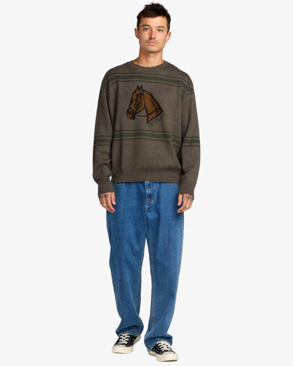 4 KSL - Pull pour Homme Multi 23A073501 RVCA