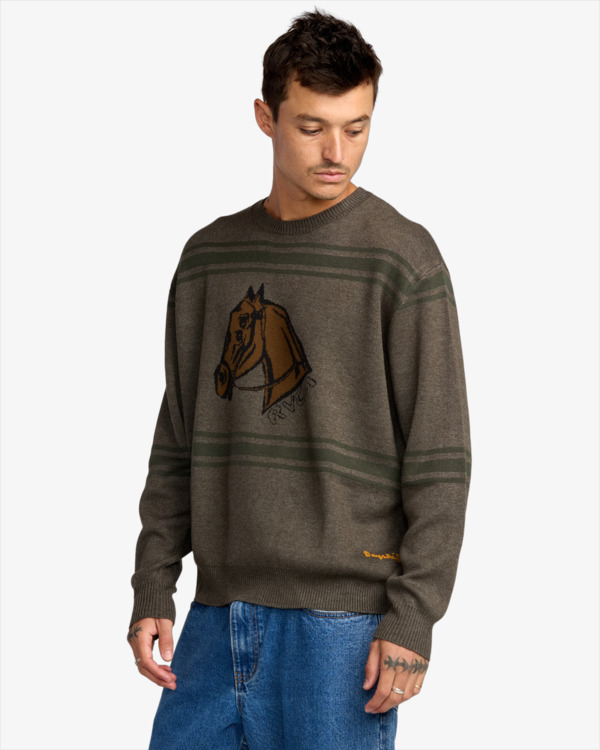 3 KSL - Pull pour Homme Multi 23A073501 RVCA