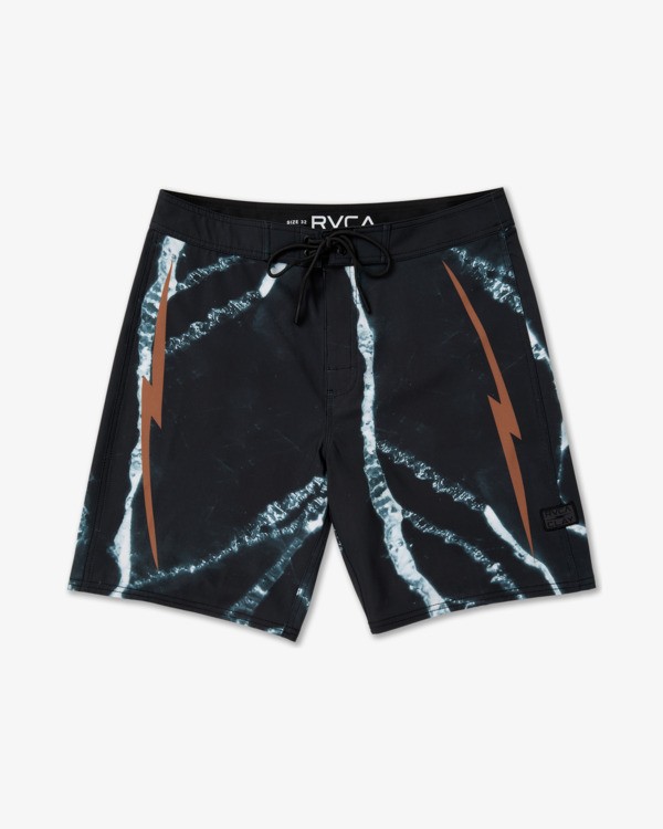 0 RVCA X Clay - Boardshort pour Homme Noir 23A081604 RVCA