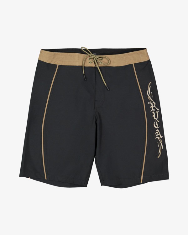 0 Retract 20" - Boardshort para hombre Negro 23A083504 RVCA
