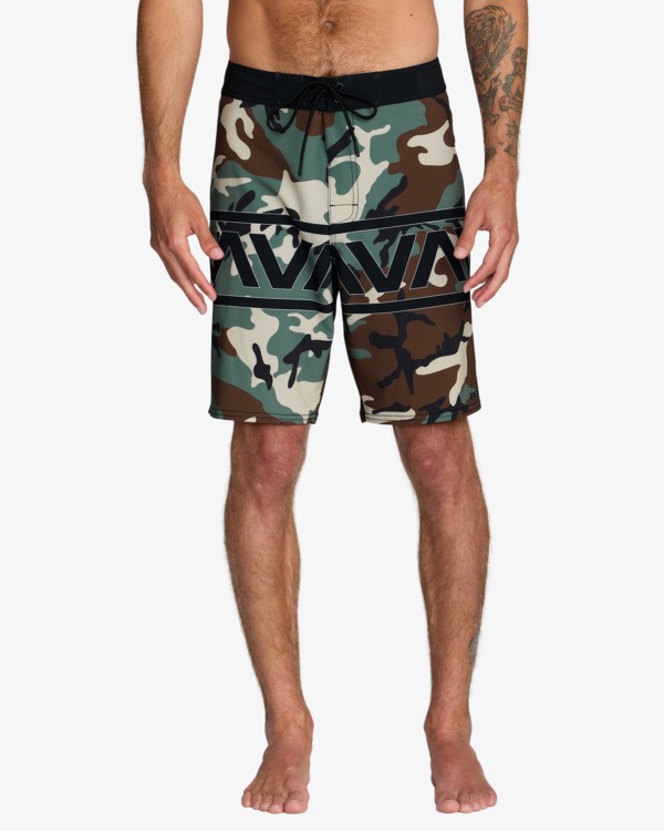 2 Va Print - Boardshorts for Men Blue 23A084505 RVCA
