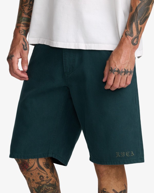 3 Kaleb 5 Pocket 21" Gr&uuml;n 23A092601 RVCA