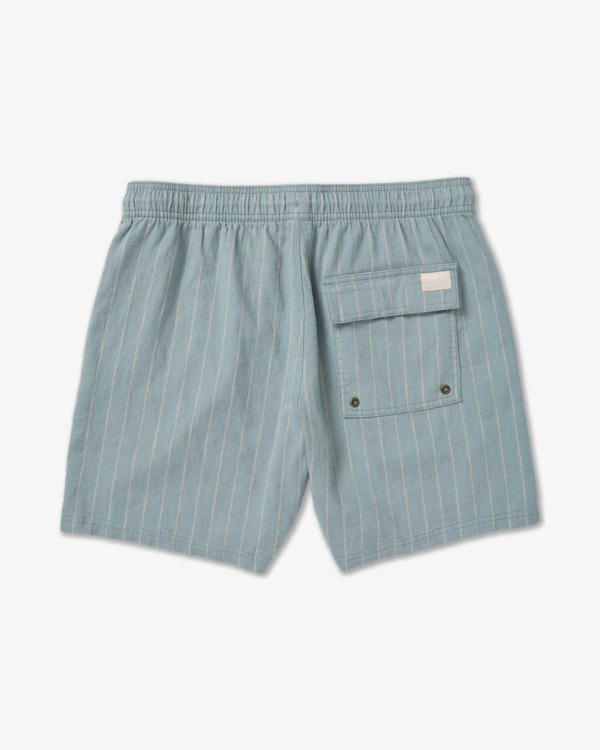 1 Sands 17" - Elastic Waist Walkshorts for Men Gray 23A101511 RVCA