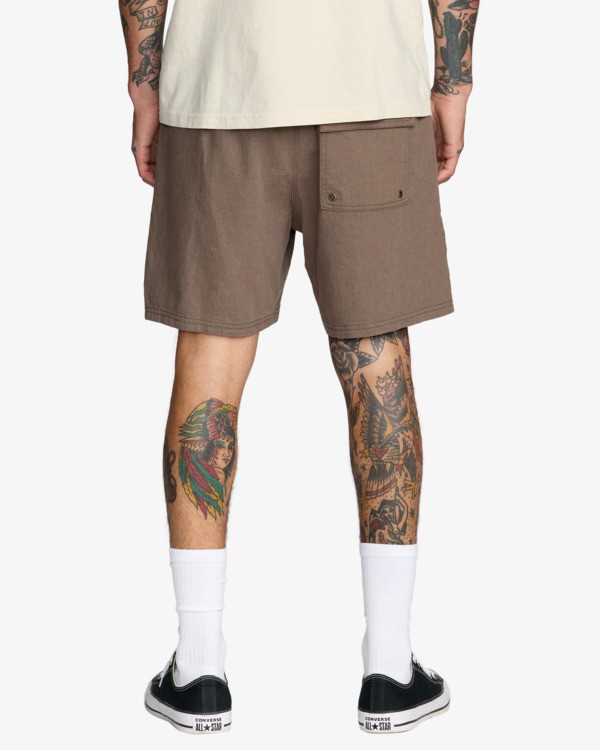 1 Sands 17" - Short de marche &agrave; taille &eacute;lastique pour Homme Multi 23A101511 RVCA