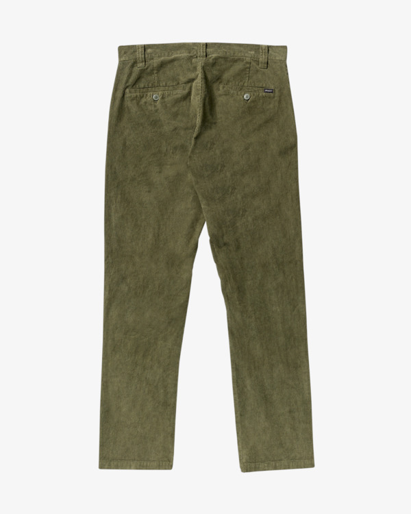 4 Weekend Cord - Chinos for Men Green 23A113501 RVCA