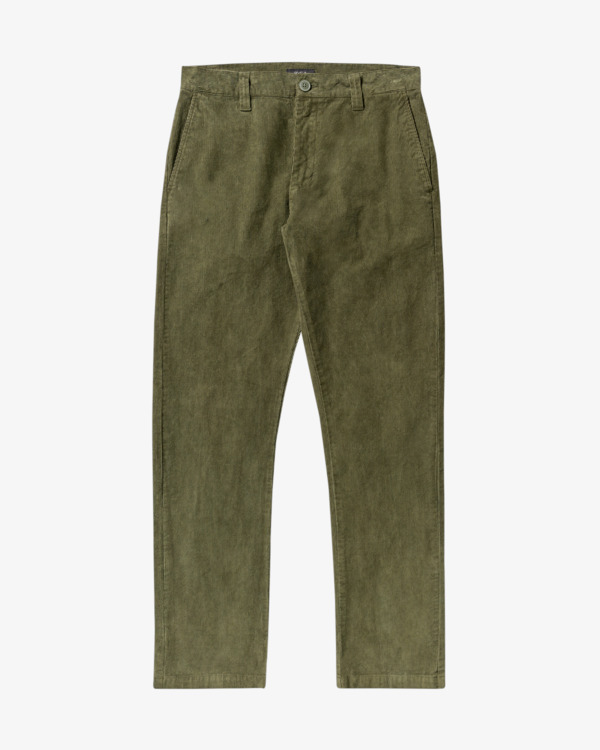 3 Weekend Cord - Chinos for Men Green 23A113501 RVCA