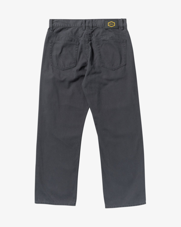 4 Dayshift 5 Pocket - Calças de lona para homem Preto 23A113502 RVCA