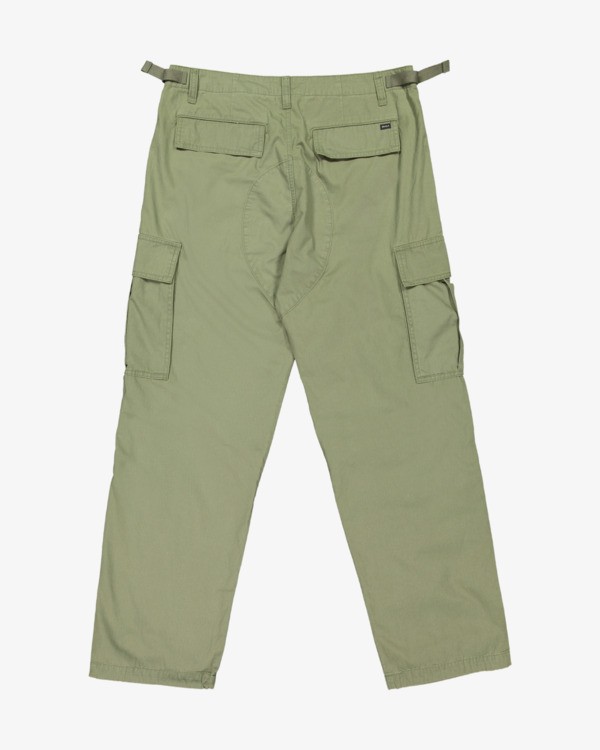 5 Dayshift - Pantalón cargo para hombre Verde 23A113503 RVCA