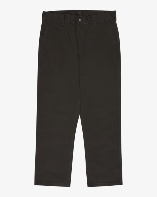 0 Americana - Chino Trousers for Men Black 23A113510 RVCA