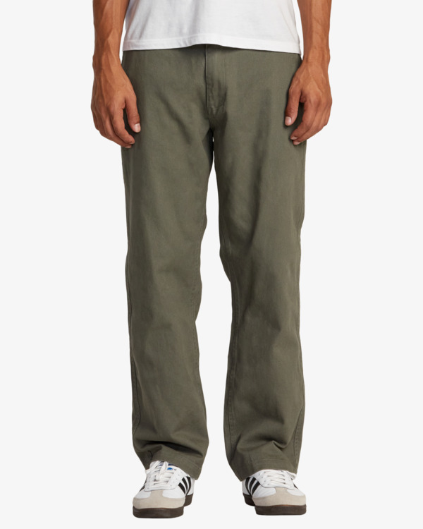 0 Americana - Relaxed Fit Chino-Hose für Männer Grün 23A113510 RVCA