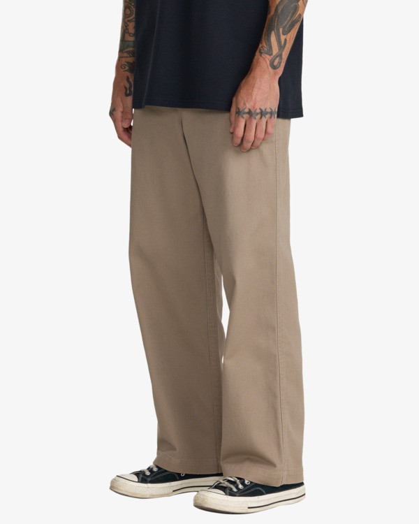 3 Big RVCA Brown 23A113606 RVCA