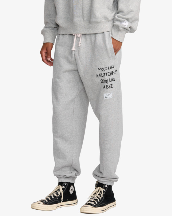 3 VA X Ali - Joggers for Men Grey 23A123500 RVCA