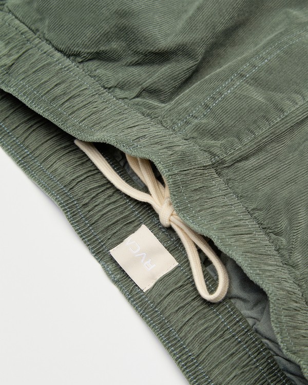 3 Vacancy Cord Elastic Gris 23A123607 RVCA