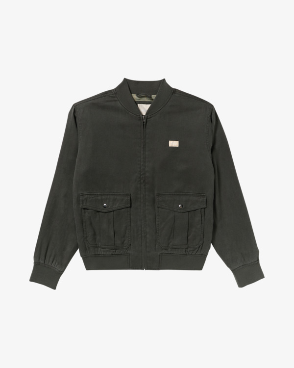 0 Vacancy - Chaqueta bomber para hombre Negro 23A153505 RVCA