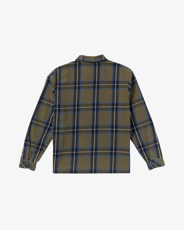 1 Flight Risk - Sobrecamisa para homem Verde 23A153506 RVCA