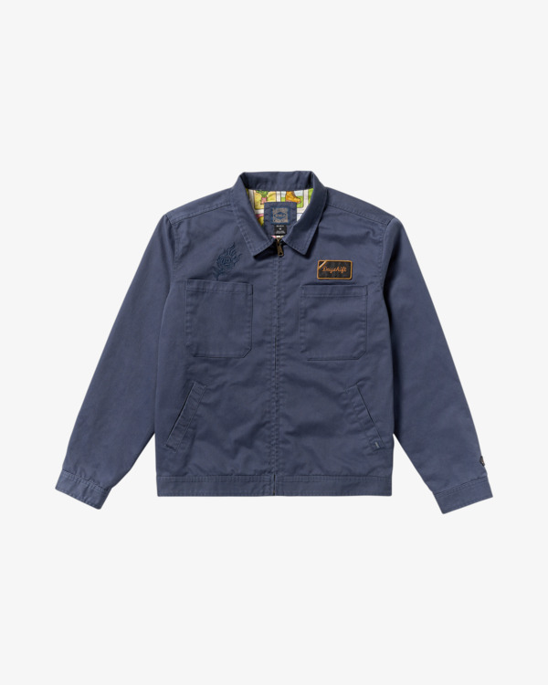 0 KSL Garage - Jacket for Men Blue 23A163501 RVCA