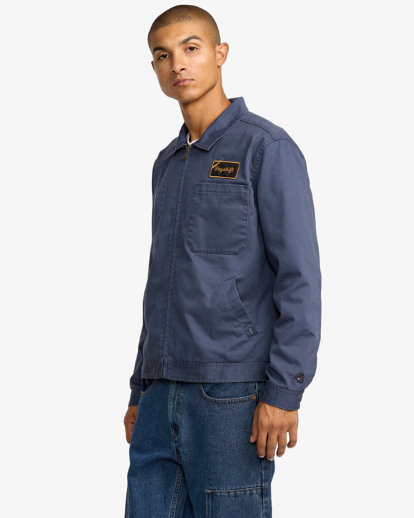 5 KSL Garage - Jacket for Men Blue 23A163501 RVCA