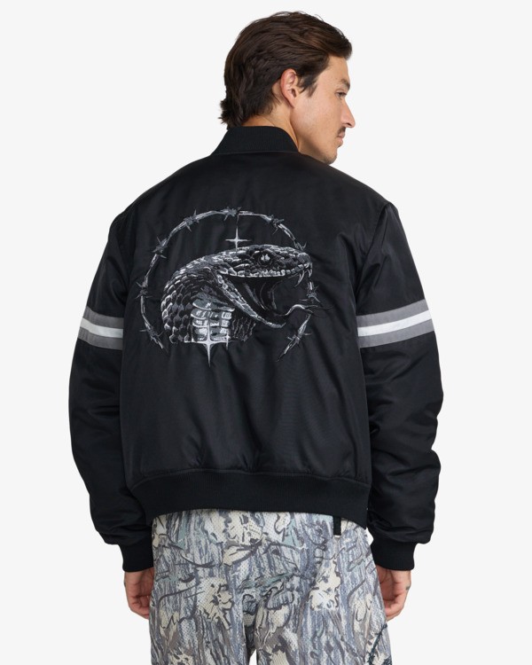 1 Tapout Satin Negro 23A163610 RVCA