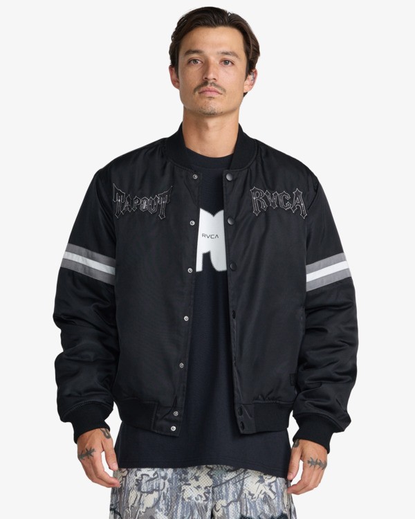 0 Tapout Satin Negro 23A163610 RVCA