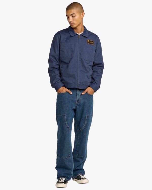 4 KSL Americana Denim Blau 23A193502 RVCA