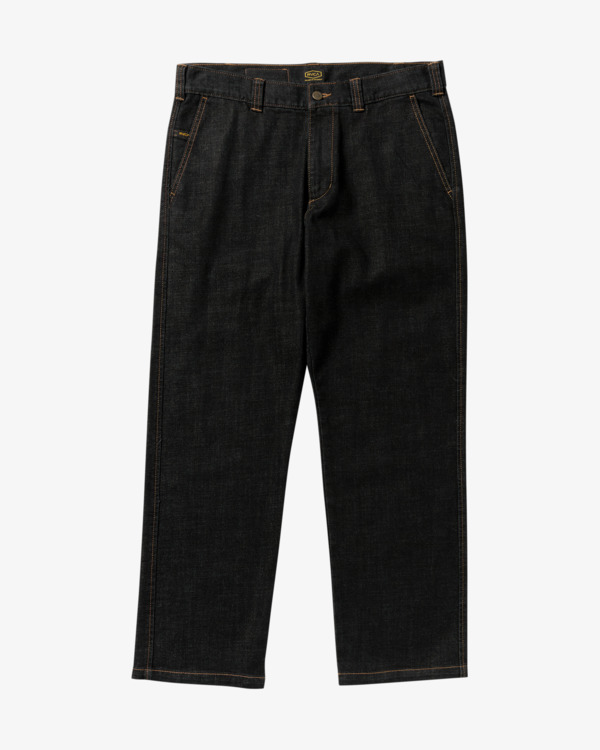 3 Americana Dayshift - Chinos de ganga para homem Preto 23A193503 RVCA