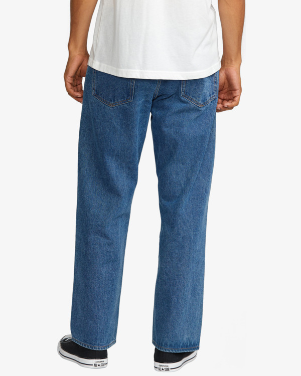 1 Americana Dayshift - Denim Jeans for Men Blue 23A193504 RVCA
