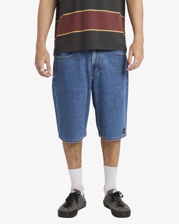 0 Dayshift - Denim Shorts for Men Blue 23A203500 RVCA