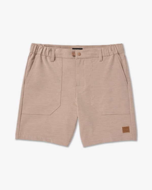 3 Brophy Hybrid 18" - Boardshorts h&iacute;bridos para Homem Marrom 23A322500 RVCA