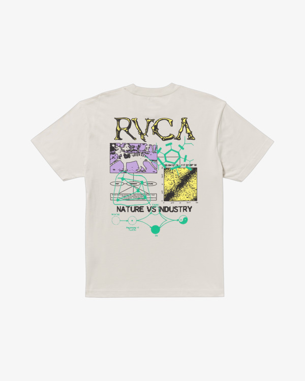 1 Tassie - Short Sleeve T-Shirt for Men Blue 23A353530 RVCA