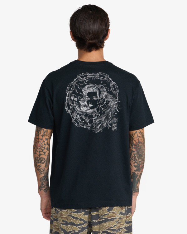 2 Paradise Queen Preto 23A353611 RVCA