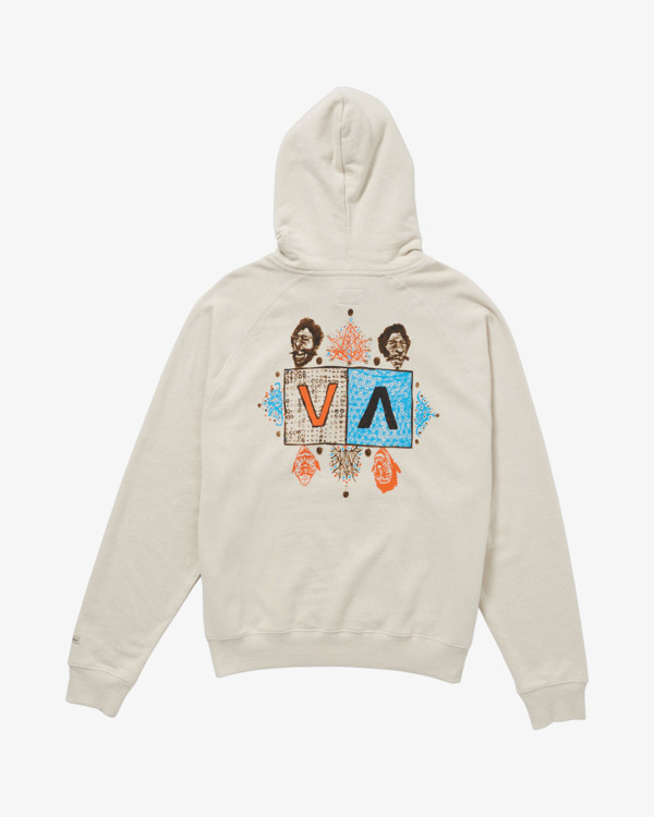 1 Jacobs Va - Pullover Hoodie for Men Blue 23A412503 RVCA