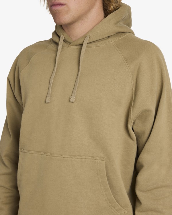 2 Dayshift - Sudadera con capucha para hombre Verde 23A413504 RVCA