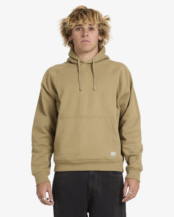 0 Dayshift - Sudadera con capucha para hombre Verde 23A413504 RVCA