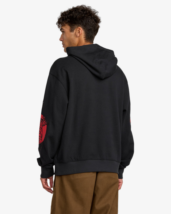 1 Tiger Sun - Hoodie for Men Black 23A413505 RVCA