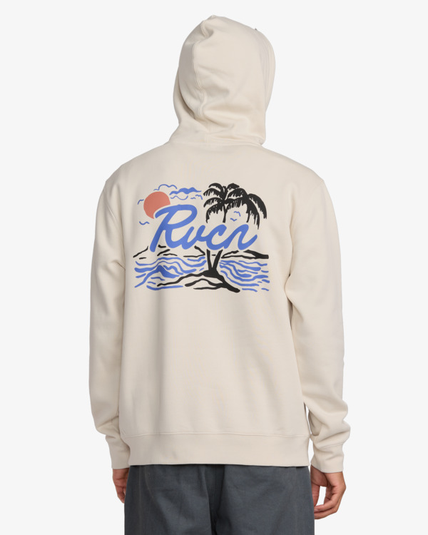 3 Current - Hoodie for Men White 23A413507 RVCA