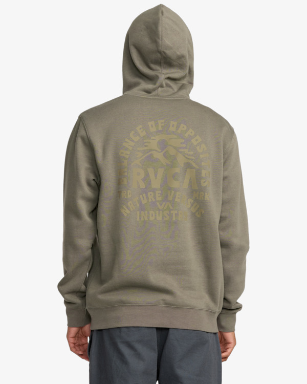 3 RVCA Ridge - Sudadera con capucha para hombre Multi 23A413509 RVCA