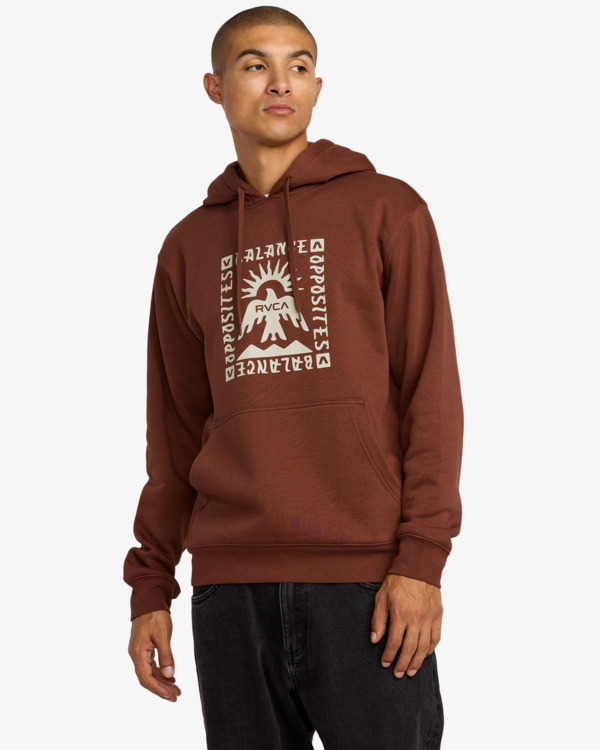 2 Las Cruces - Sudadera con capucha para hombre Multi 23A413511 RVCA
