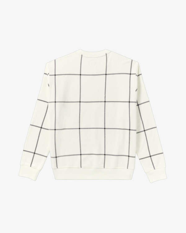 1 Vacancy Window Pane - Sweatshirt for Men White 23A463507 RVCA