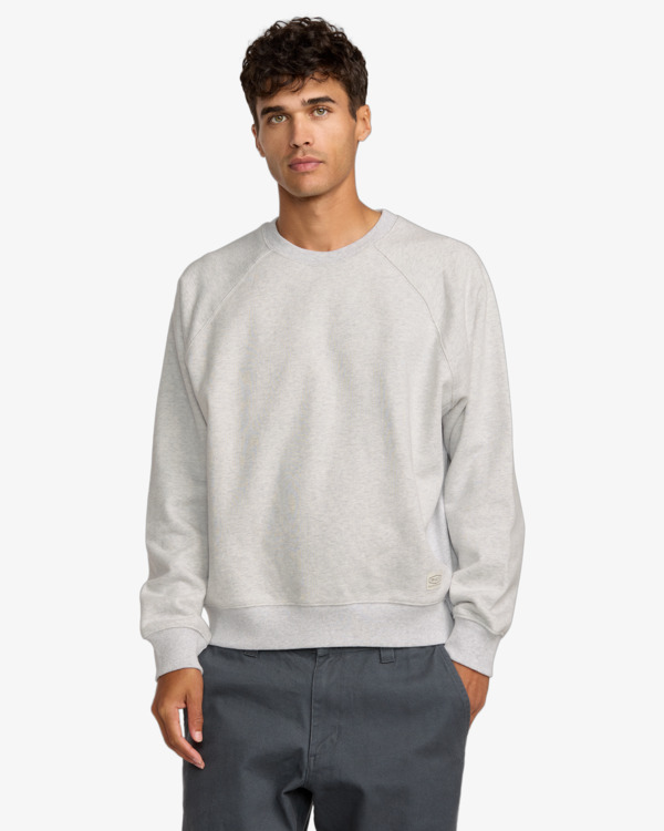 2 Dayshift 2 - Sweatshirt for Men Grey 23A463510 RVCA