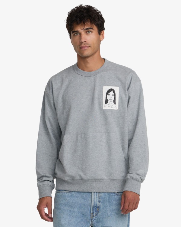 0 Sleepy Girl Pocket Cinzento 23A463612 RVCA