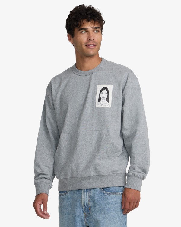 3 Sleepy Girl Pocket Cinzento 23A463612 RVCA