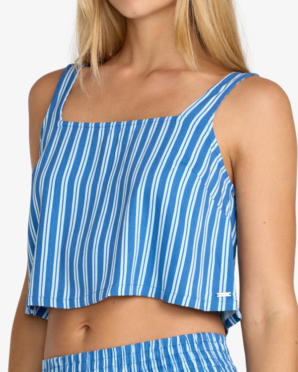 2 Baker Top - Canottiera da Donna Blue 23B042506 RVCA