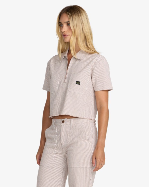 4 Labour Dayshift Brown 23B042607 RVCA