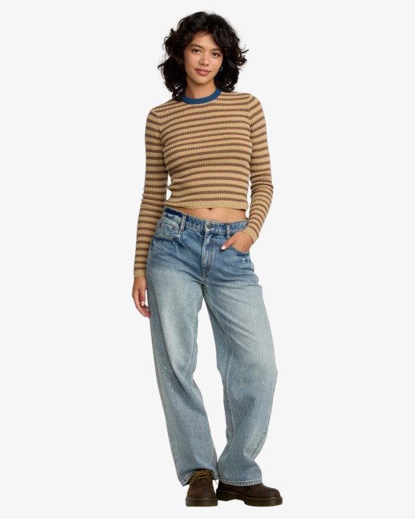 1 Bond Stripe Yellow 23B073502 RVCA