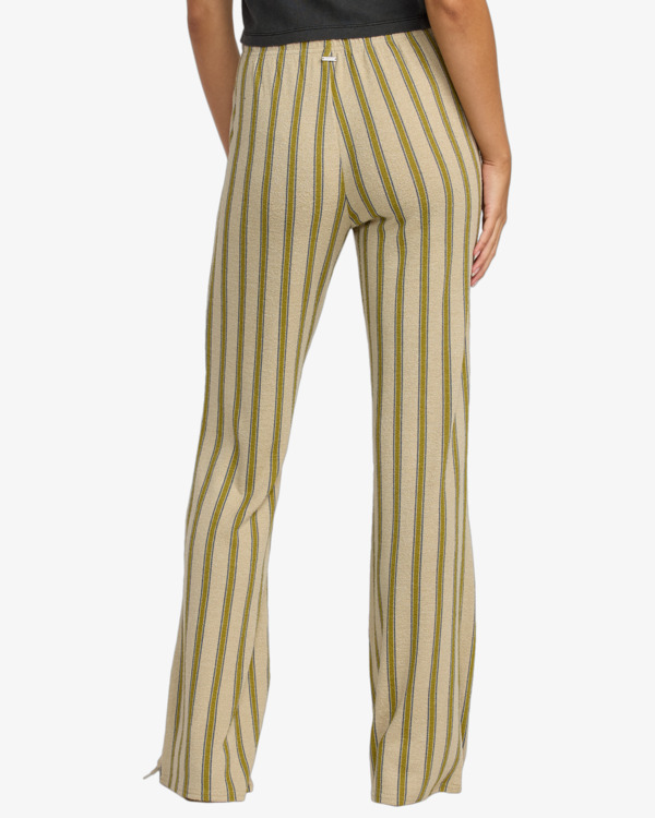 1 Willow - Pantalón acampanado para mujer Verde 23B123503 RVCA