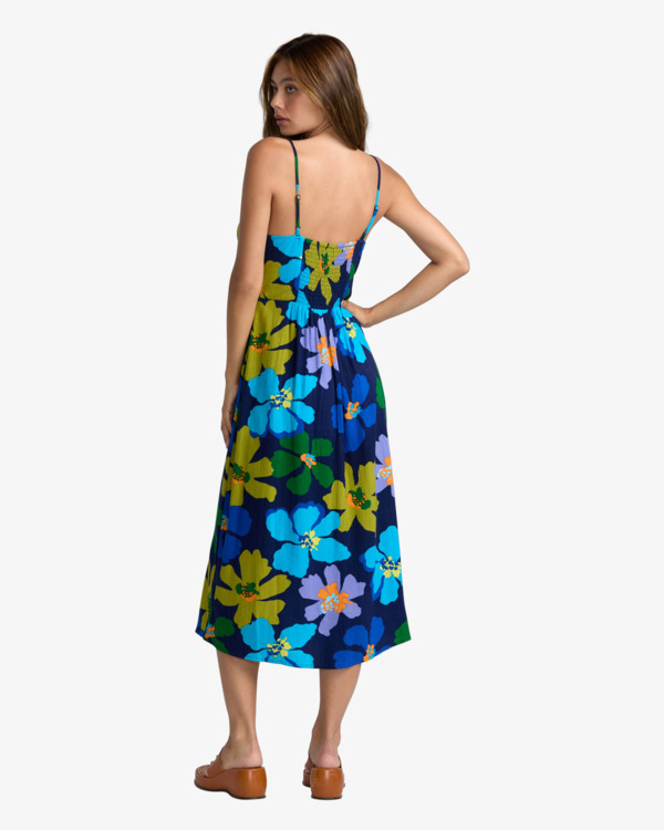 1 Anya - Vestido de Longitud Media para Mujer Azul 23B131505 RVCA