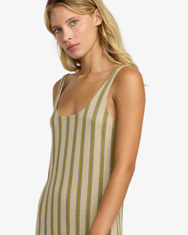 2 Willow - Vestido ajustado de tirantes para mujer Verde 23B133501 RVCA