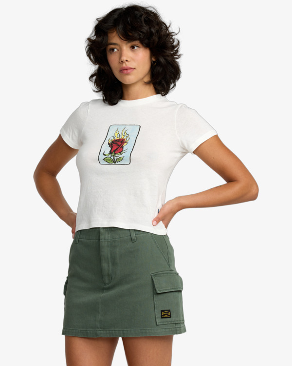 3 Dayshift - Jupe-culotte pour Femme Vert 23B143500 RVCA