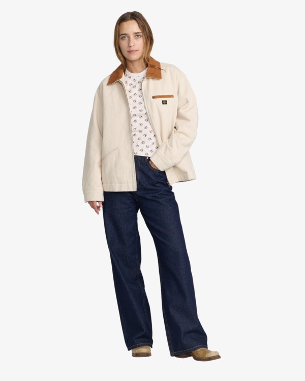 2 Michigan Mechanics Beige 23B163658 RVCA