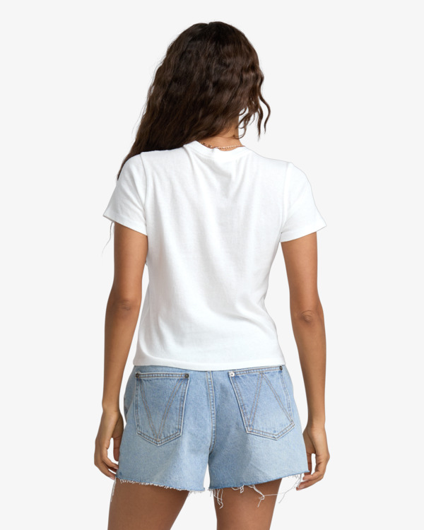 1 Forever - Fitted T-Shirt for Women White 23B352509 RVCA